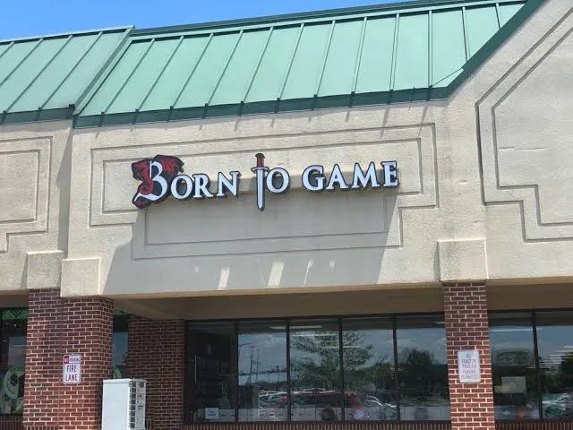 Born to Game storefront on N Broad St in Middletown
